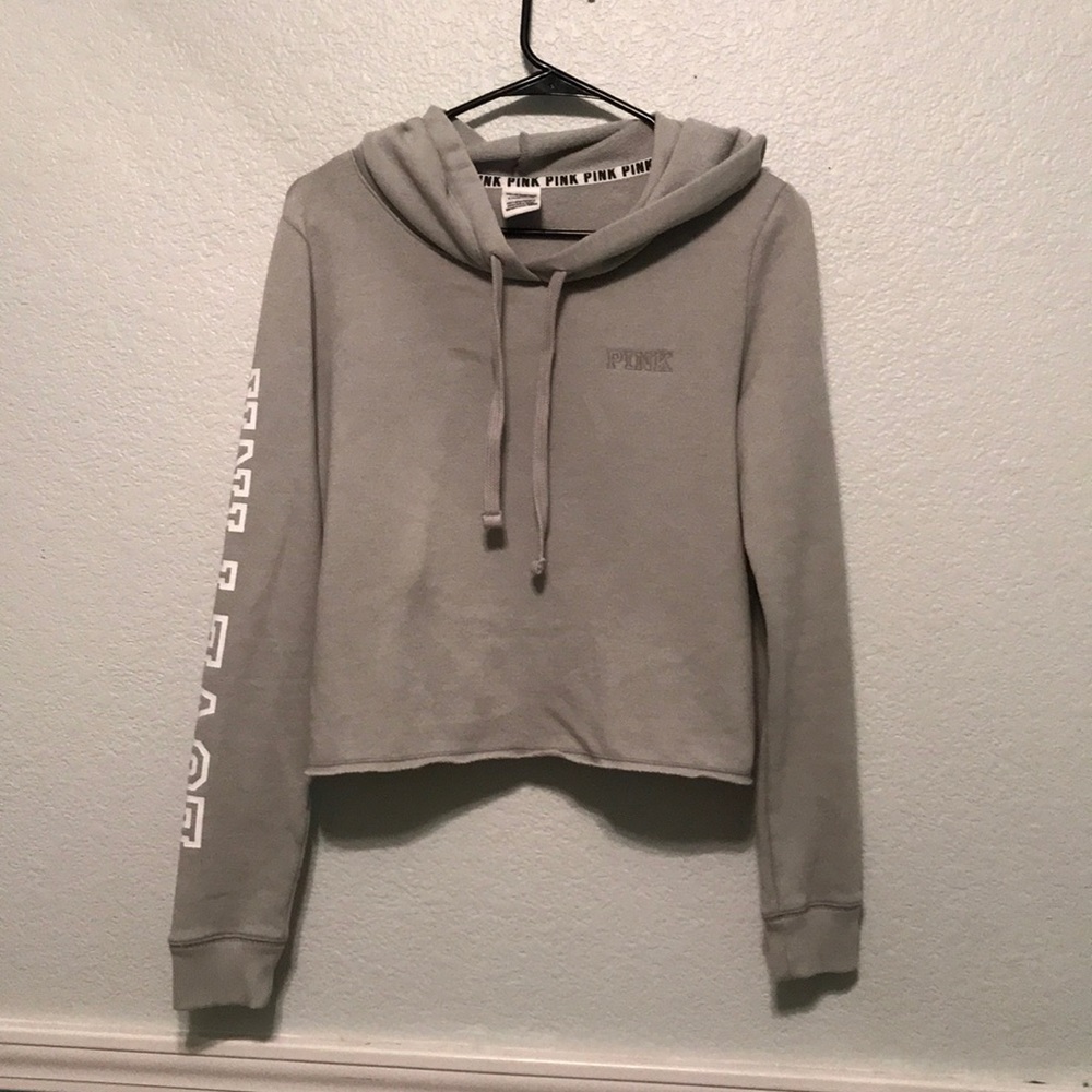 Cropped Victoria Secret PINK Sweatshirt